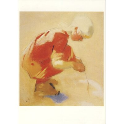 Helene Schjerfbeck. Mädchen am Strand, ca. 1912