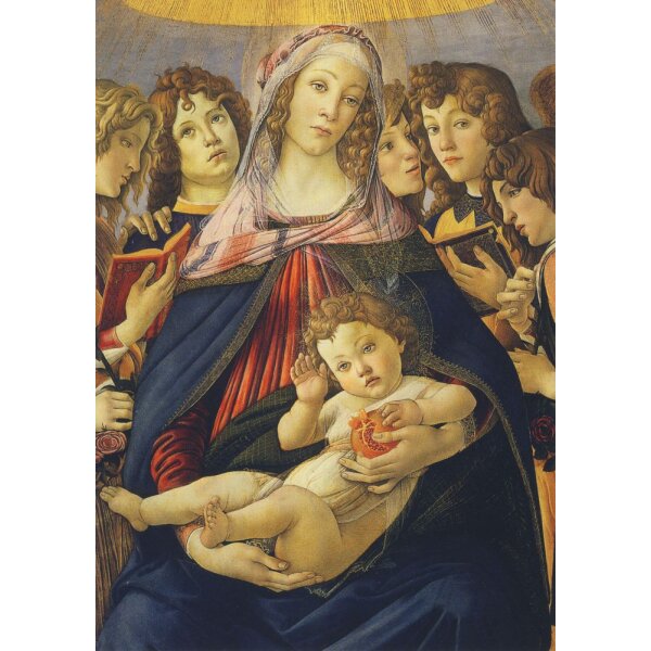 Sandro Botticelli. Madonna del Melagrana