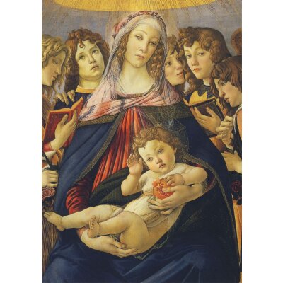 Sandro Botticelli. Madonna del Melagrana