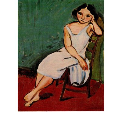 Henri Matisse. Sitzendes Mädchen