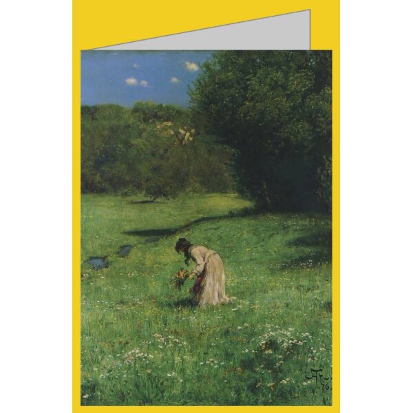 Hans Thoma. Waldwiese, 1876