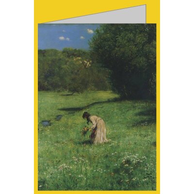 Hans Thoma. Waldwiese, 1876