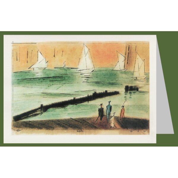Lyonel Feininger. Regatta, 1925