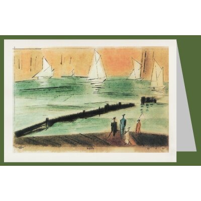 Lyonel Feininger. Regatta, 1925