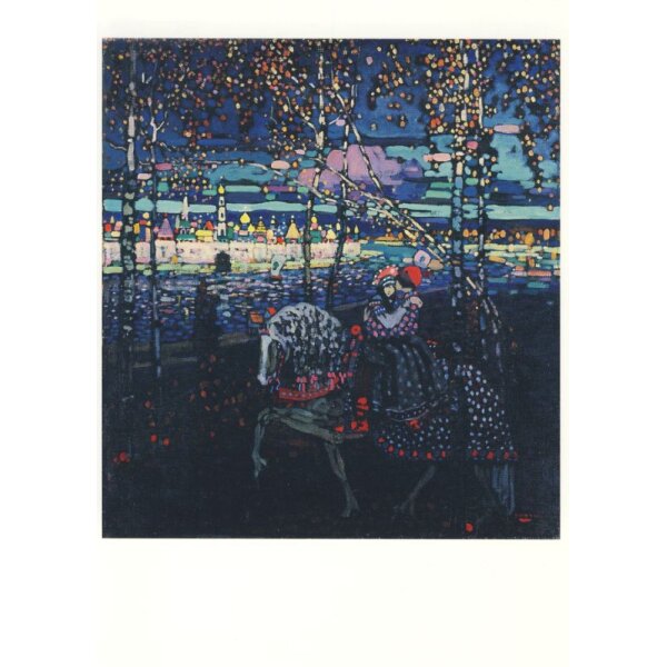 Wassily Kandinsky. Reitendes Paar, 1907