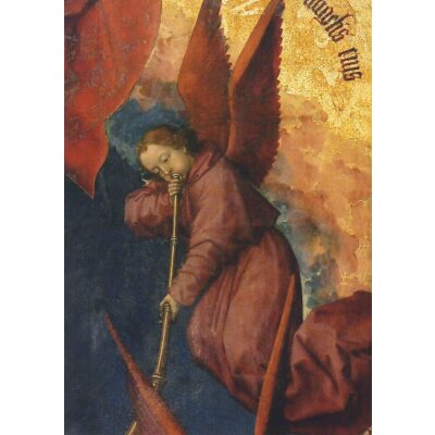 Rogier van der Weyden. Engel aus Weltengerichtsaltar, 1399