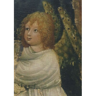 Oberrheinischer Meister. Engel, Ausschnitt aus Geburt...