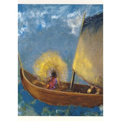 Odilon Redon. Die mystische Barke, um 1897