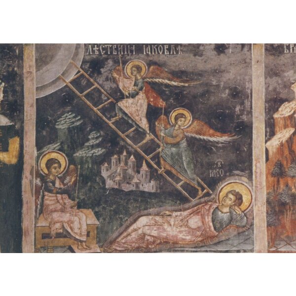 Byzantinisch. Jakobs Himmelsleiter