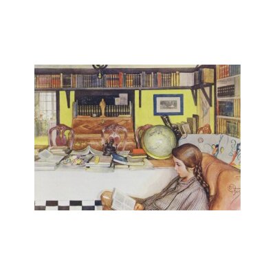 Carl Larsson. Das Lesezimmer, 1909