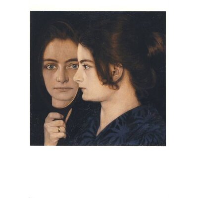 Oskar Zwintscher. Bildnis der Frau des Künstlers, 1901