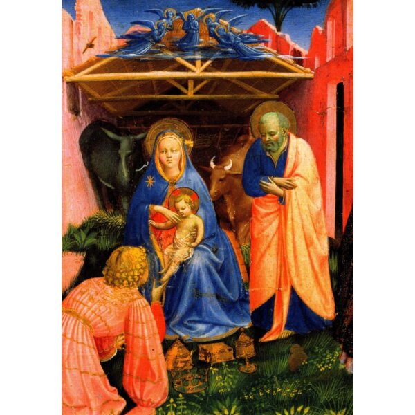 Fra Angelico. Anbetung der Könige, 1445/50