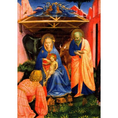 Fra Angelico. Anbetung der Könige, 1445/50