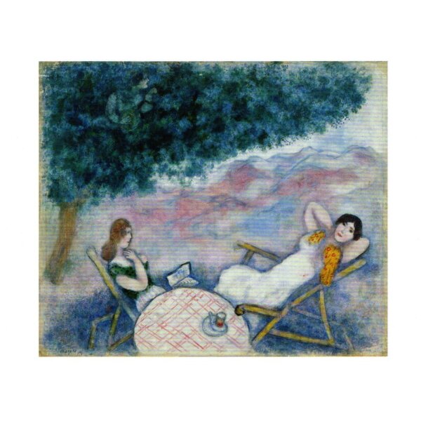 Marc Chagall. Bella und Ida in Peira-Cava