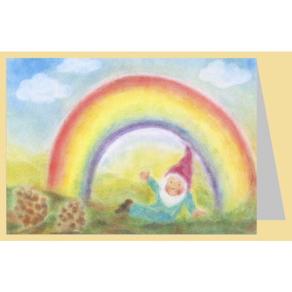 Andrea Reiß. Regenbogenzwerg