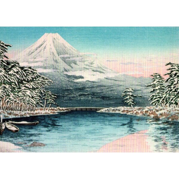 Takahashi Hiroaki. Schneezene - Berg Fuji