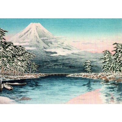 Takahashi Hiroaki. Schneezene - Berg Fuji