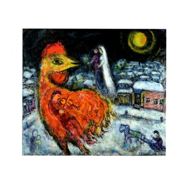 Marc Chagall. Wintererinnerung, 1965