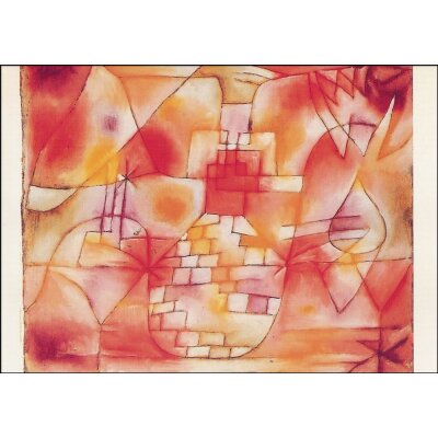 Paul Klee. Plan einer Gartenarchitektur, 1920