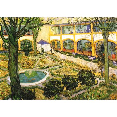 Vincent van Gogh. Der Garten des Maison de Sante in...
