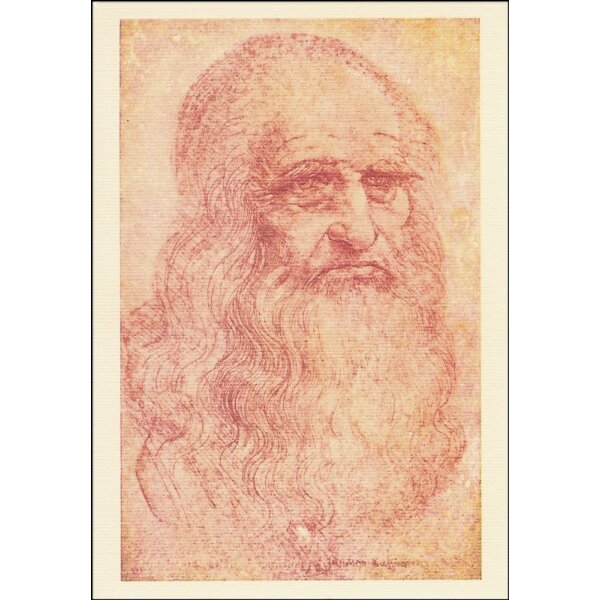 Leonado da Vinci. Autoritratto