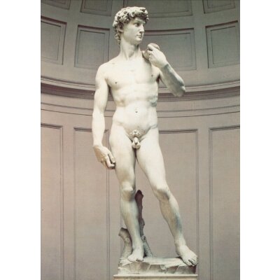 Michelangelo. David. 1501-1504. Griechisch