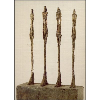 Giacometti, Alberto. Vier Frauen auf einem Sockel