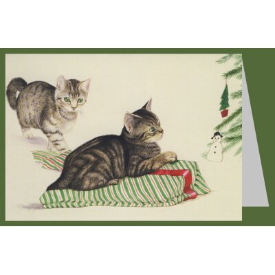 Joan Freestone. Zwei Katzen
