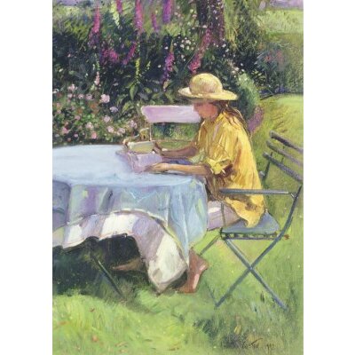 Timothy Easton. Lektüre am Morgen, 1992
