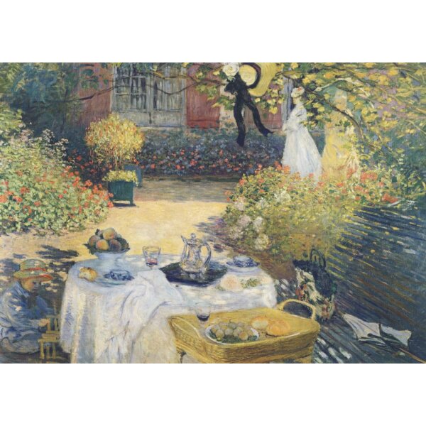 Claude Monet. Das Mittagessen, 1874