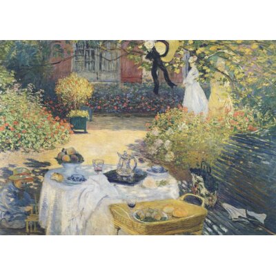 Claude Monet. Das Mittagessen, 1874