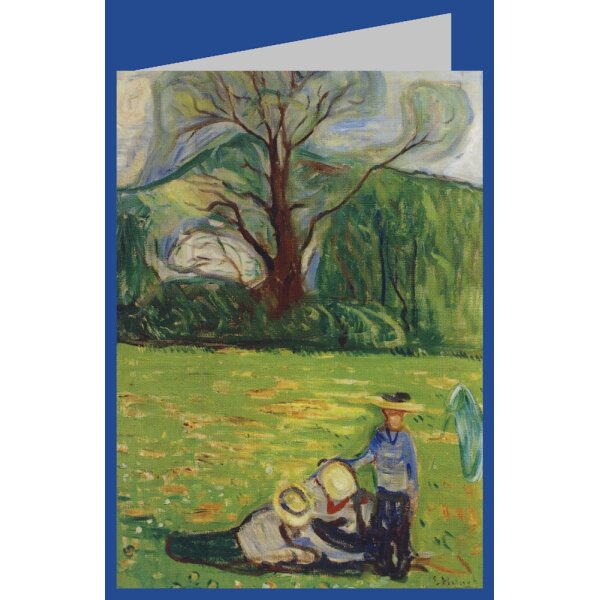 Edvard Munch. Frühlingslandschaft, 1903