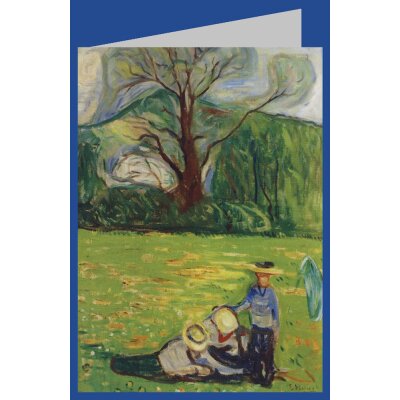 Edvard Munch. Frühlingslandschaft, 1903