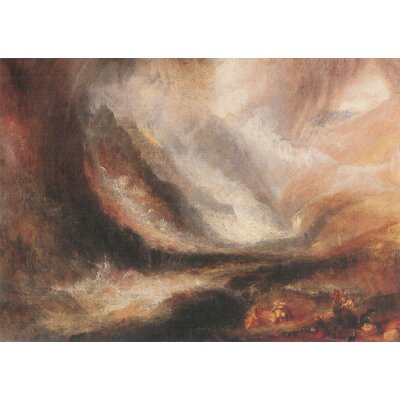 Joseph Mallord William Turner. Schneesturm Lawine/Überschwem