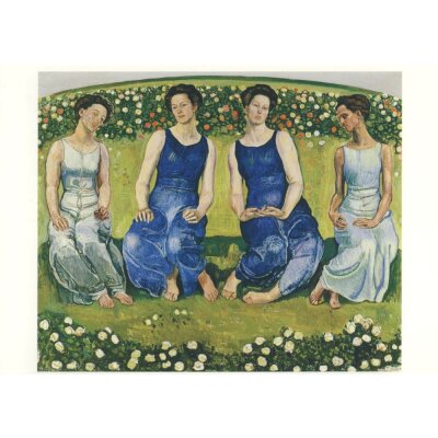 Ferdinand Hodler. Heilige Stunde, 1907