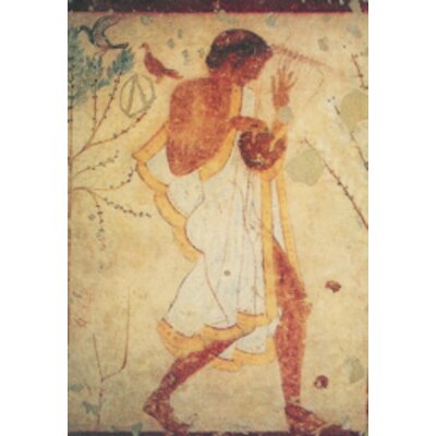 Etruskisch. Cithara-Spieler, 480 v. Chr.