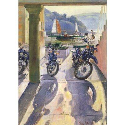 Timothy Easton. Räder und Segel, 1991