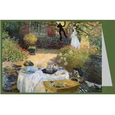 Clause Monet. Das Mittagessen, Monets Garten in Argenteuil