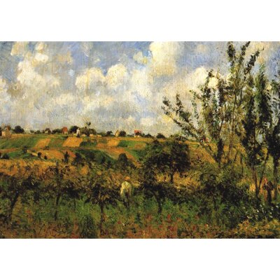 Camille Pissarro. Landschaft bei Pontoise, 1878