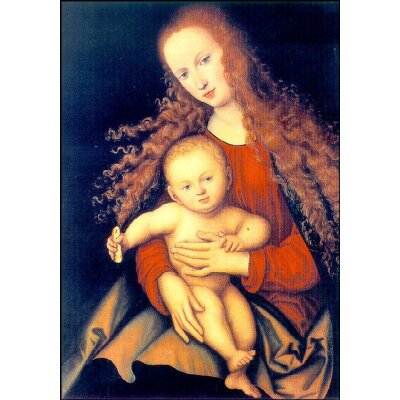 Cranach, Lucas d.Ä. Maria mit dem Kinde, um 1529