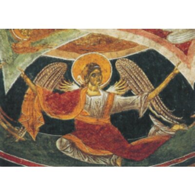 Byzantinisch. Engel. Rumänisch