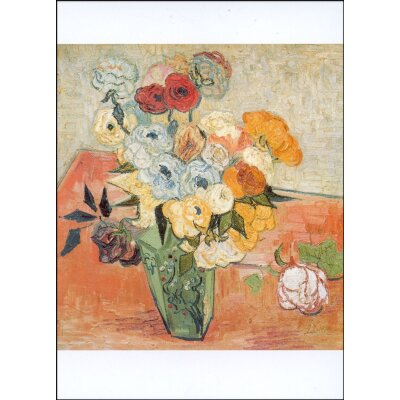 Vincent van Gogh. Stilleben mit japanischer Vase