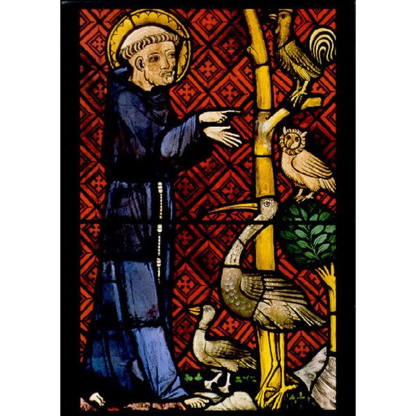 Vogelpredigt des Hl. Franziskus, 1325/30