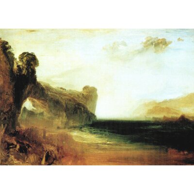 Joseph Mallord William Turner. Felsige Bucht ...-