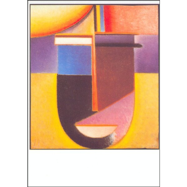 Alexej von Jawlensky. Abstrakter Kopf: Sonne-Farbe-Leben