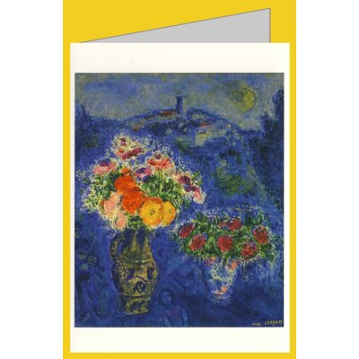 Marc Chagall. Veilchenstrauss