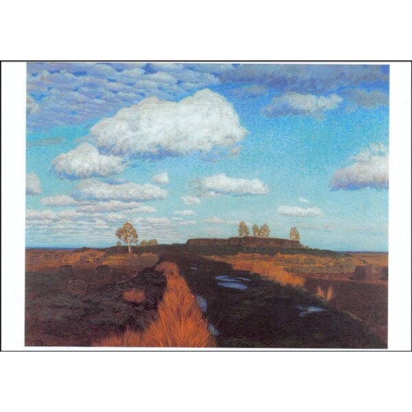 Fritz Overbeck. Im Moor, gegen 1904