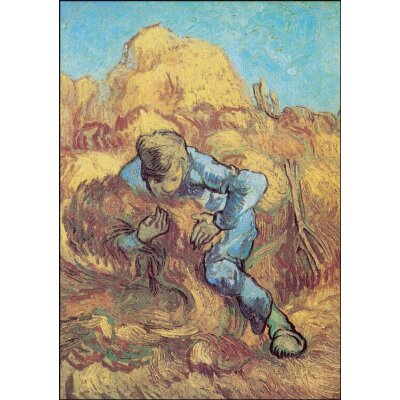 Vincent van Gogh. Der Garbenbinder, 1889