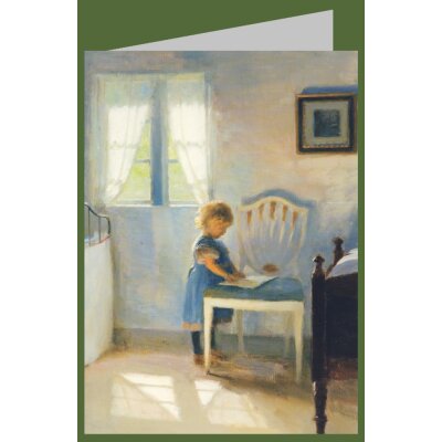 Peter Vilhelm Ilsted. Sonnenlicht im Kinderzimmer