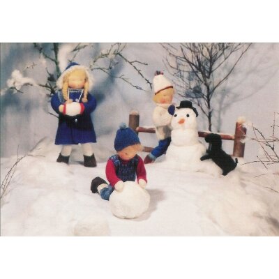 Tröger. Spiel im Schnee